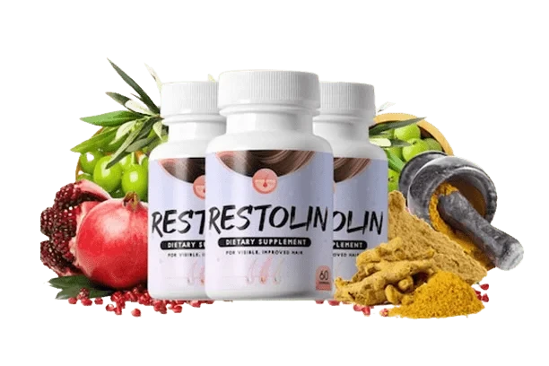 Restolin hair health supplement with antioxidant botanical ingredients